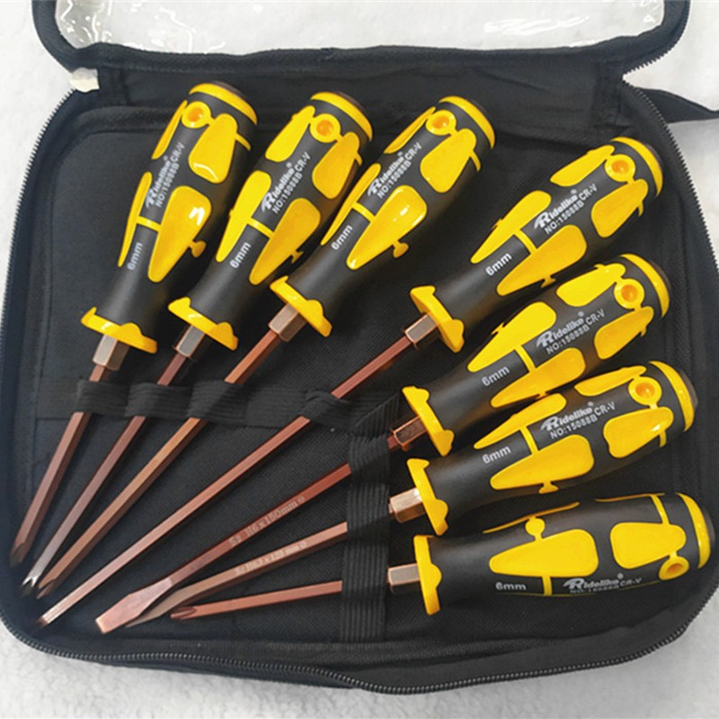 五金工具 维修工具 7件套S2螺丝刀组套 多用穿心螺丝刀套装详情图4