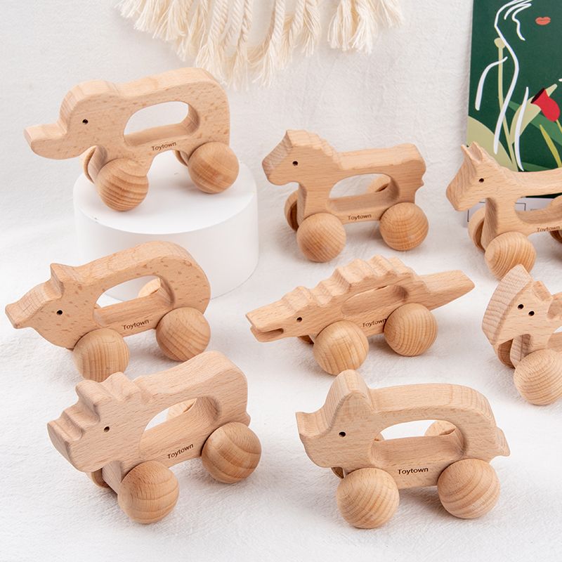 The wooden toy, educational, scratch-and-hold cart, is highly entertaining and can cultivate logical thinking ability. It is a parent-child game that exercises hand-eye coordination. It is an early education and enlightenment toy that accompanies your growth Specification image