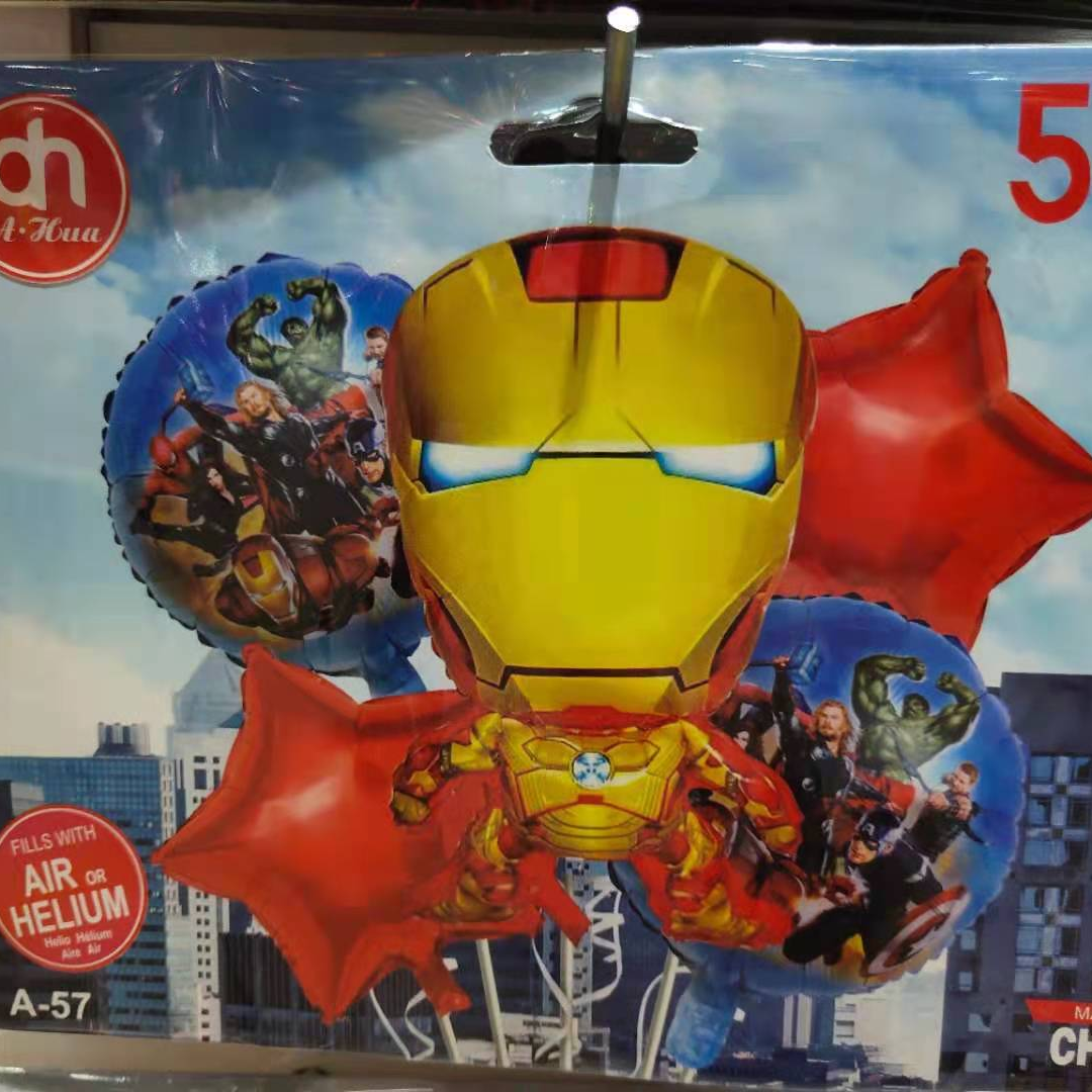 Five groups iron Man
