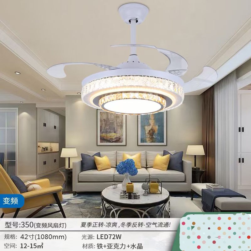 Fan light, dining room light, bedroom light, living room light detail image 1