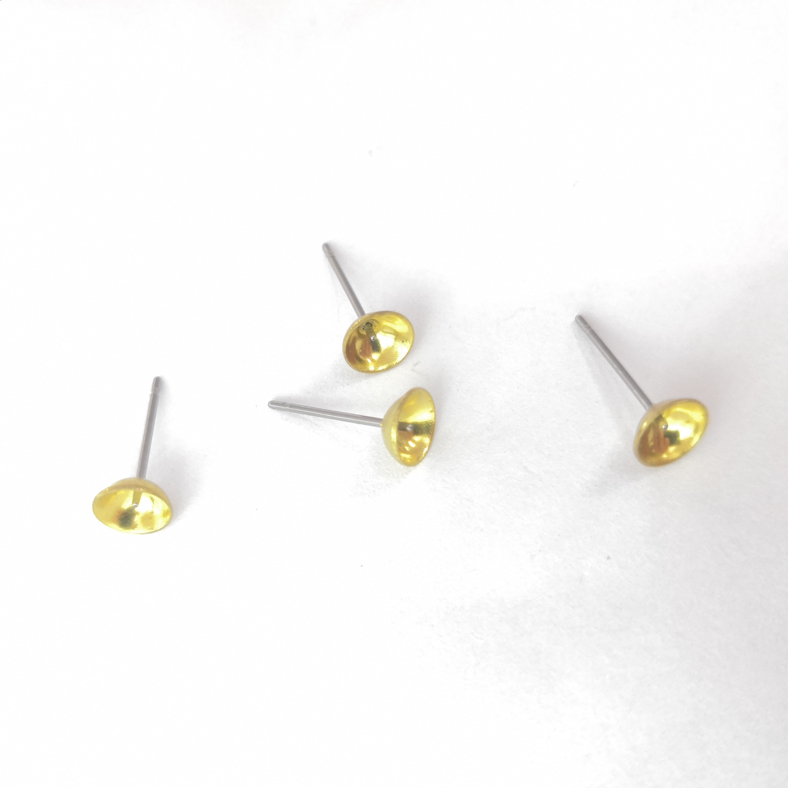 Open needle cup needle
