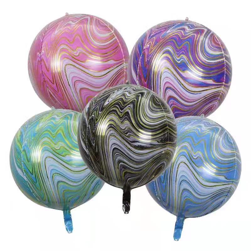 22 "agate 4D ball mixed color