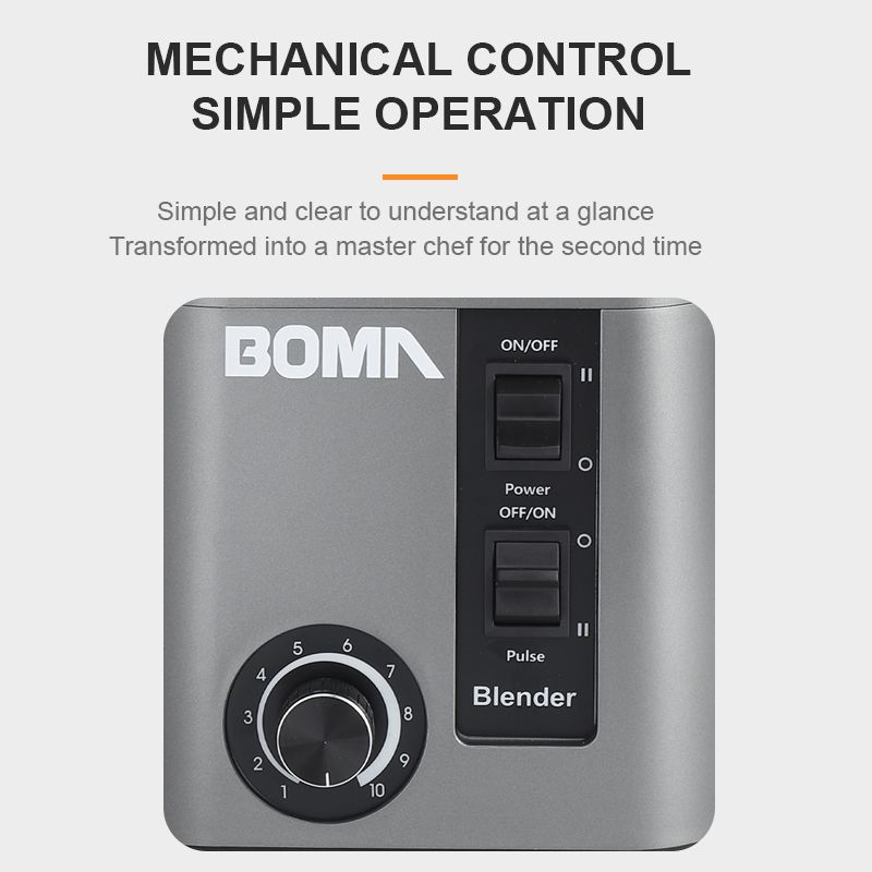 Boma marca 2.2L mezclador de gran capacidad casa rompedor de pared triturador de hielo motor de cobre completo Application Scenario