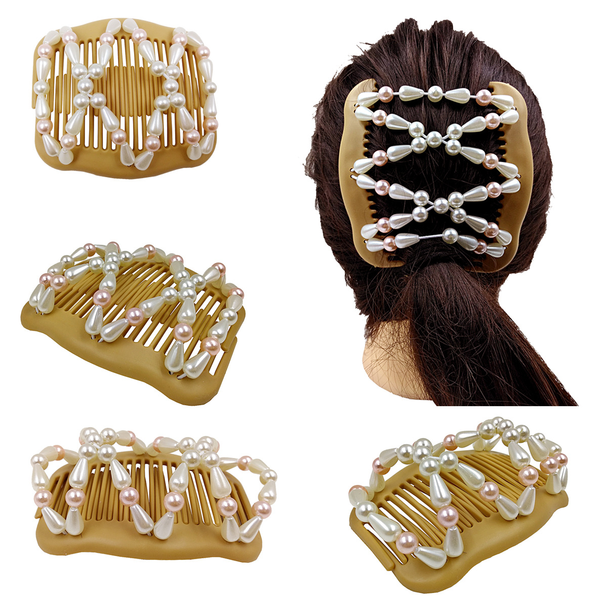 New pearl hair comb 3 thumbnail