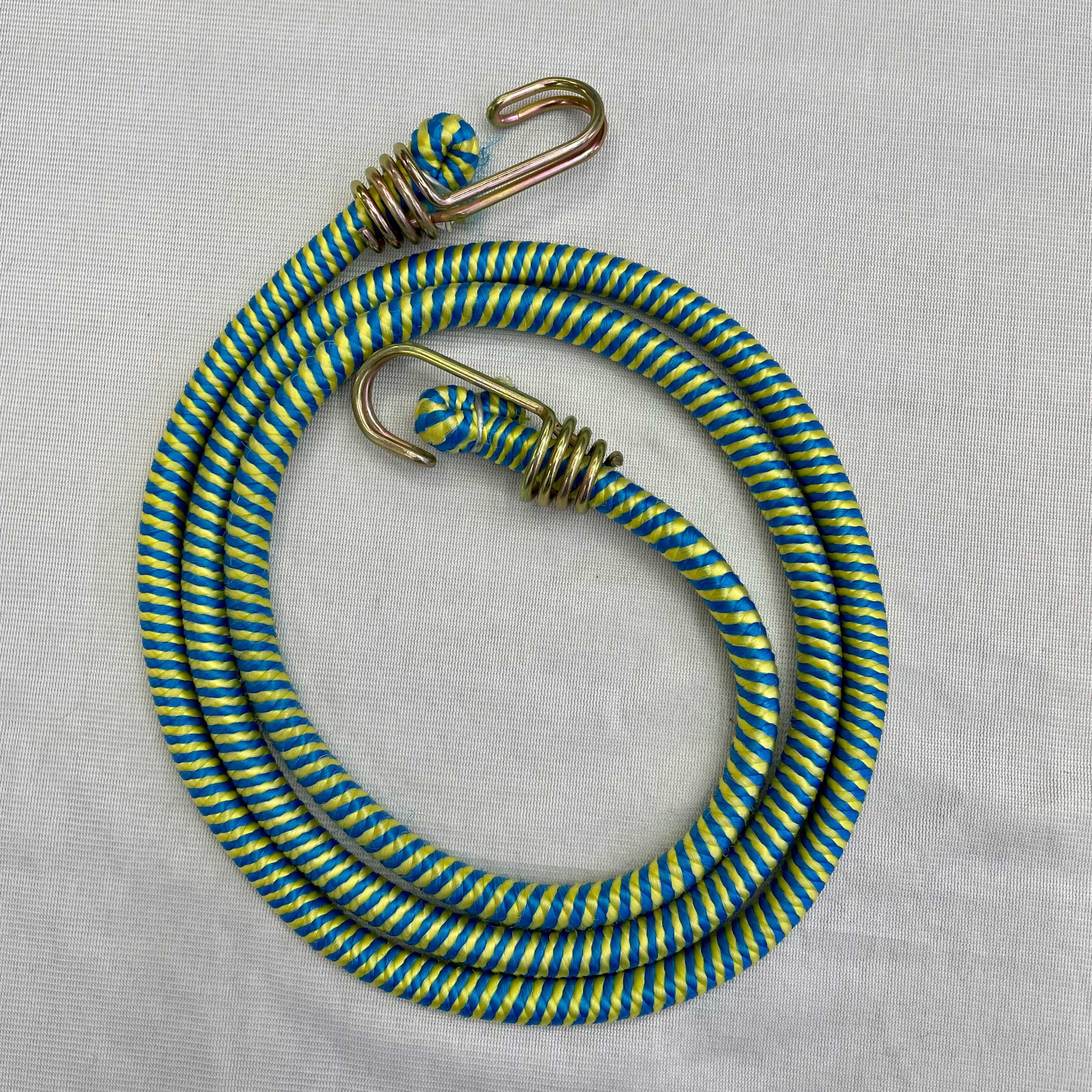 双钩螺纹带厂家直销批发可定制颜色橡胶皮松紧摩托用品用绳配绳详情图6