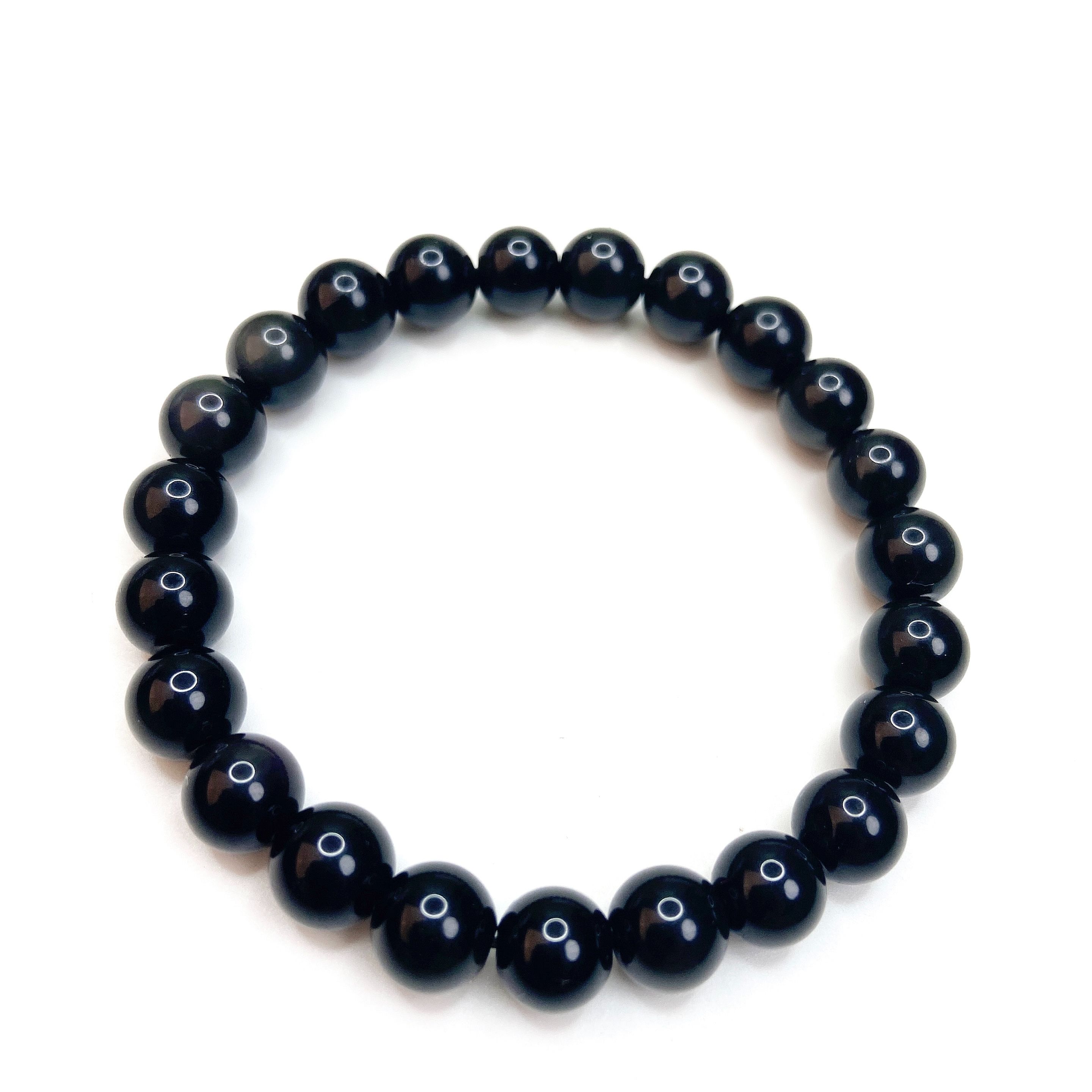 S2244黑曜石手链