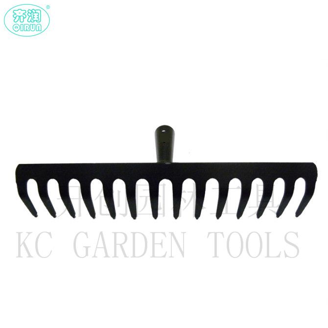 14 tooth rake Wood handle leaf rake iron rake garden rake rake rake sow loose soil rake rake integrated rake garden tools tooth number can be customized according to requirements