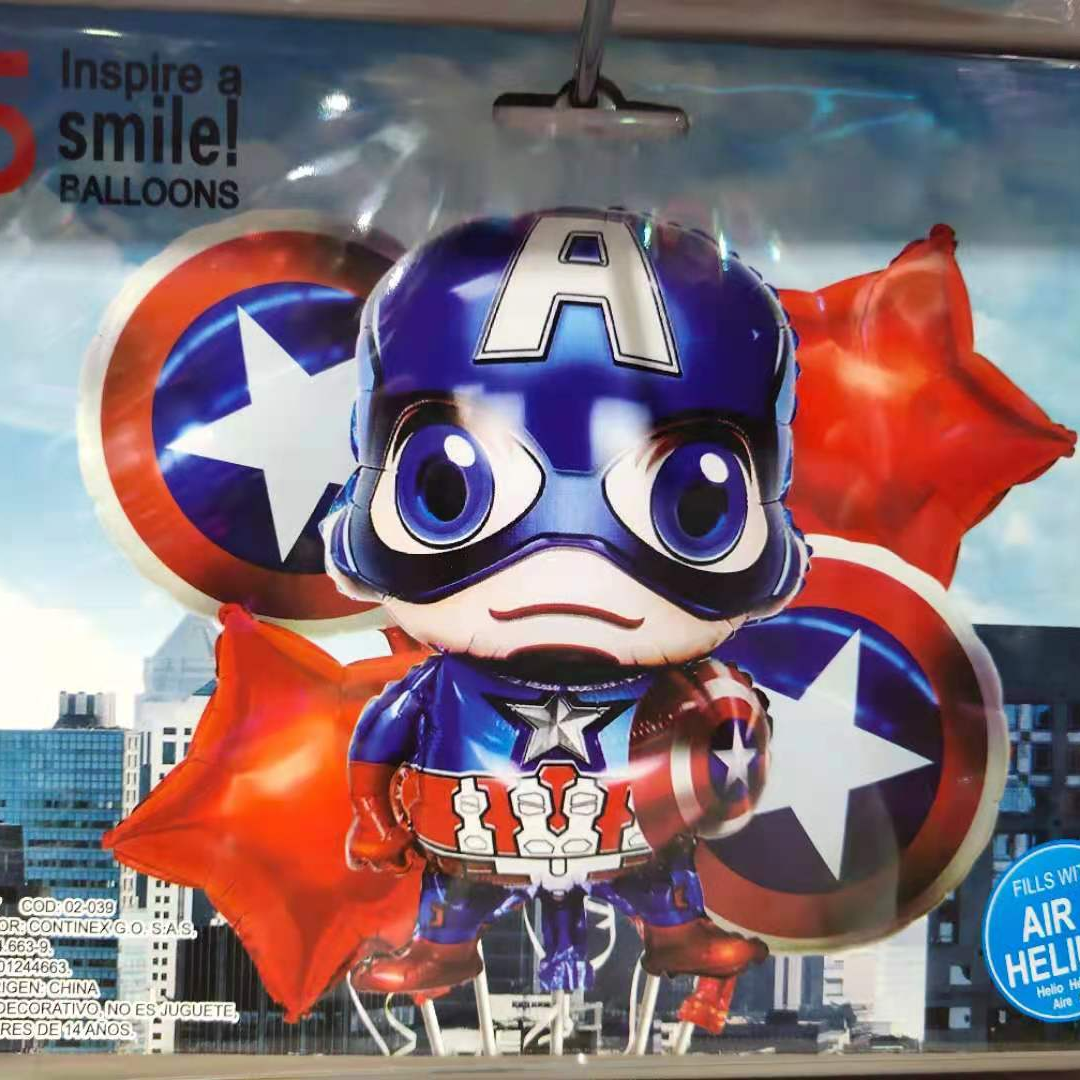 Five teams captain America