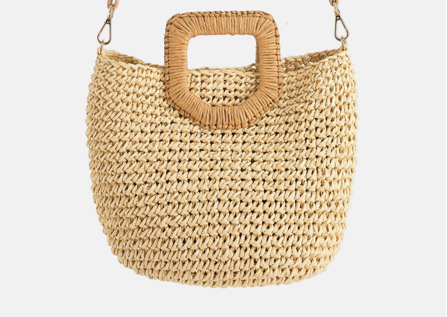 2021新款草编包斜跨手提海边度假包单价大容量休闲包包日韩潮女包详情图4