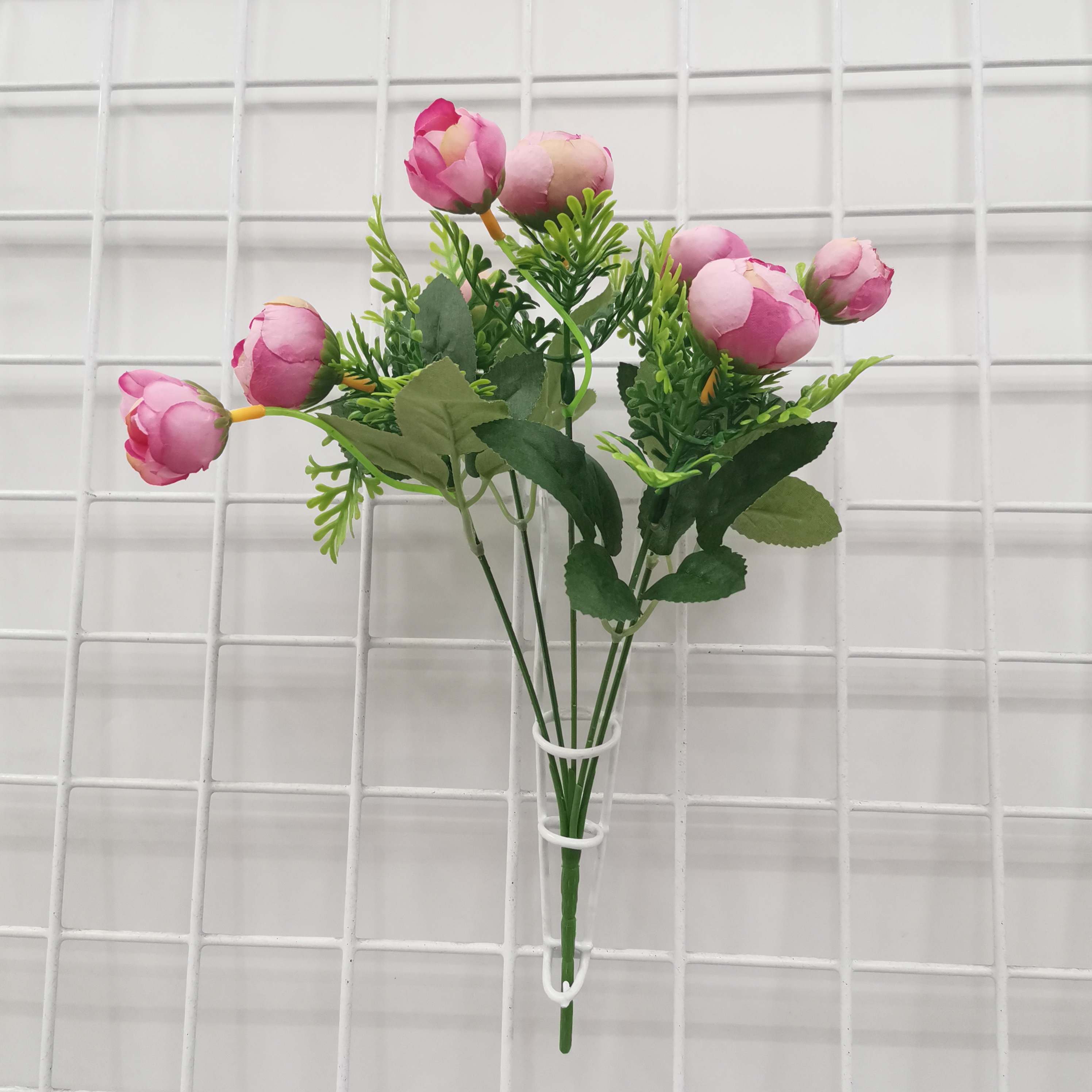 粉红5叉水彩茶苞