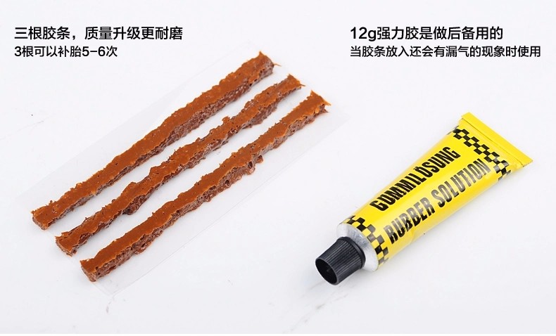 Automobile emergency supplies, repair tools set, tire repair tools 6-piece set, car tire repair tools detail image 2