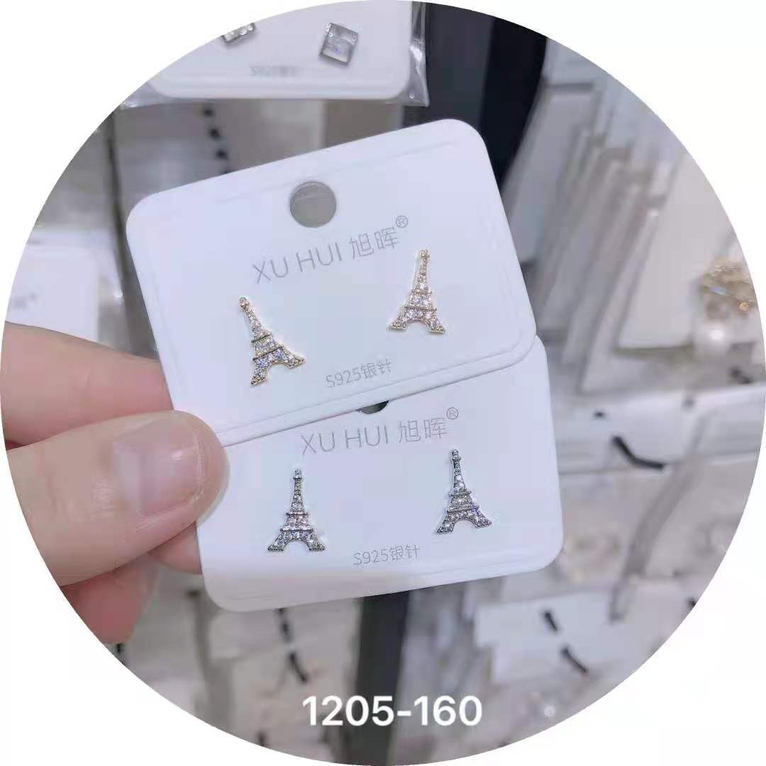 Fashionable exquisite 925 silver needle earrings new earrings A183Fashion Jeremy