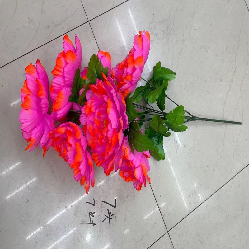 Fox, a third party, will send the 7-head peony artificial flowers and other artificial flowers as soon as possible