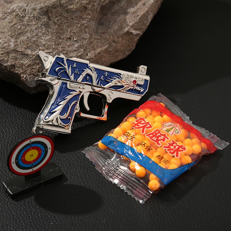The Yunling toy anime small soft bullet gun can fire soft eggs details Picture