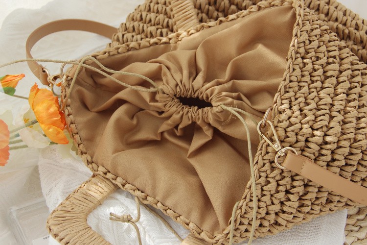 2021新款草编包斜跨手提海边度假包单价大容量休闲包包日韩潮女包详情图15