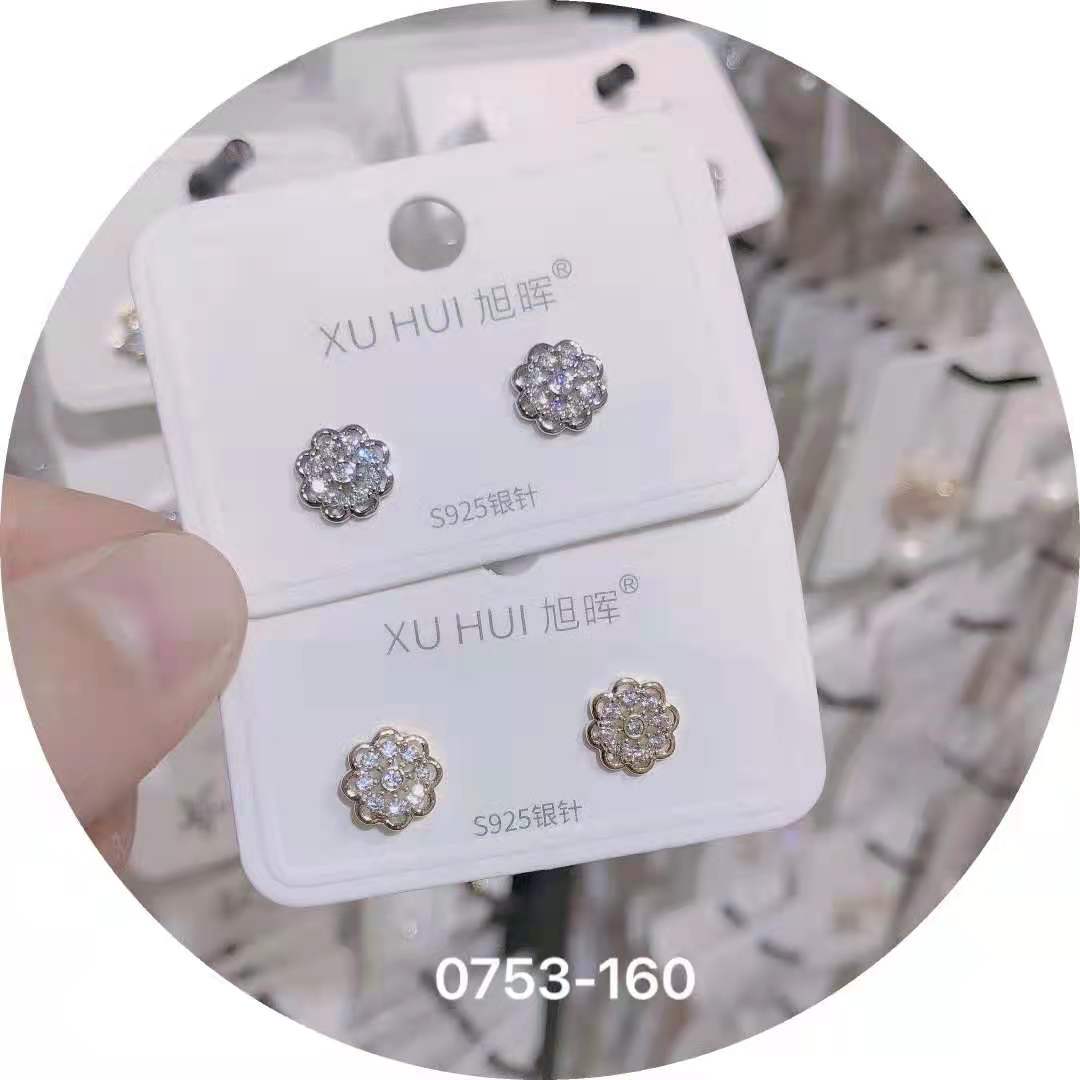 Fashion exquisite 925 silver needle earrings new earrings A192Fashion Jeremy