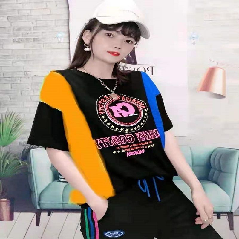 中老年仿蚕丝衬衫女短袖时尚仿真丝t恤气质香云纱冰丝遮肚上衣83