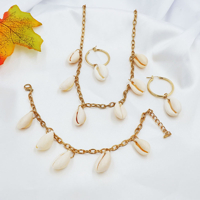 Shell Necklace Set