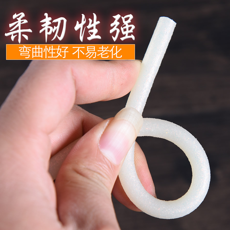 彩色胶棒  炫彩热熔胶棒闪光胶条1.1*18cm   30根细节图