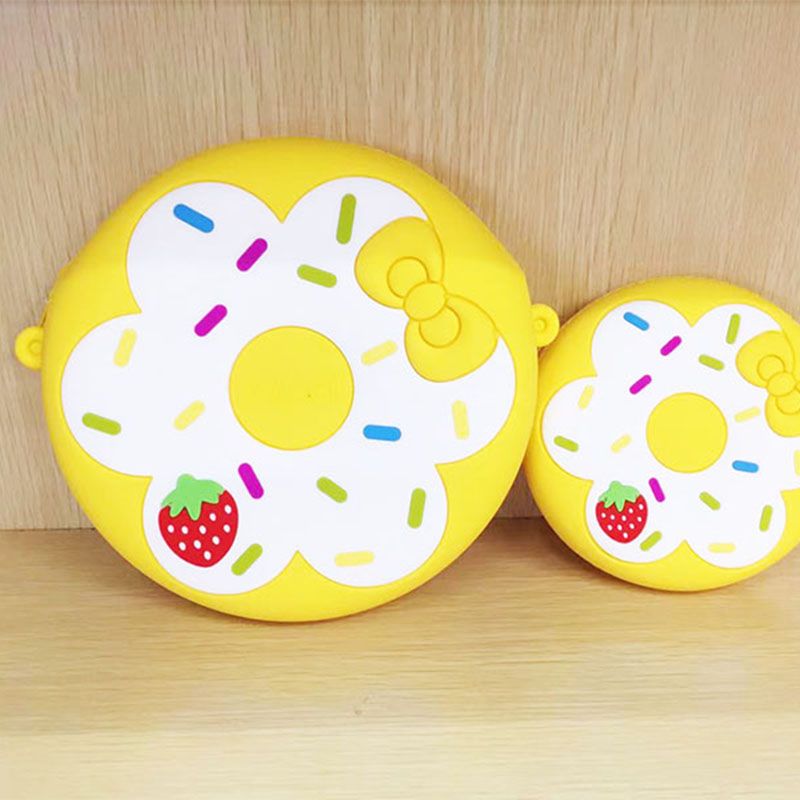 网红爆款硅胶包大草莓花包玩具包时尚百搭包产品图