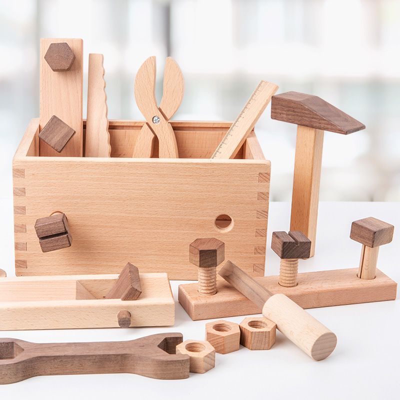Four Bear Change Clothes Game Wooden Children's Early Education Hand Grab Dress Matching Mosaic Toys Wholesale 0.41 details Picture