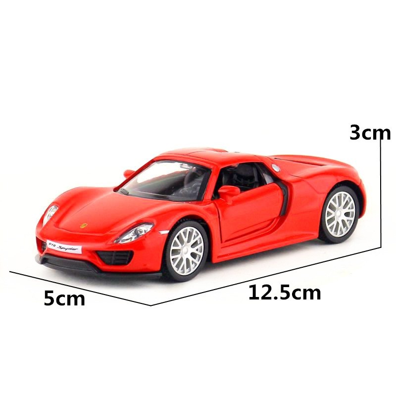 Porsche 918Spyder Coupe Alloy Rebound Model detail image 9