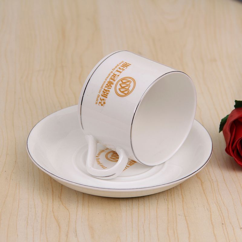 Ceramic cups, bone China coffee cups and saucers, water cups and tea cups can be customized. logo gifts, promotional items, single cups, Australian style cups and saucers details Picture