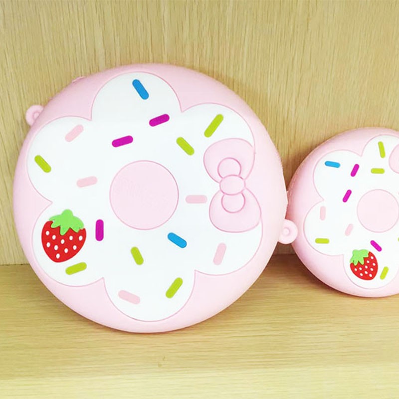 网红爆款硅胶包大草莓花包玩具包时尚百搭包详情1