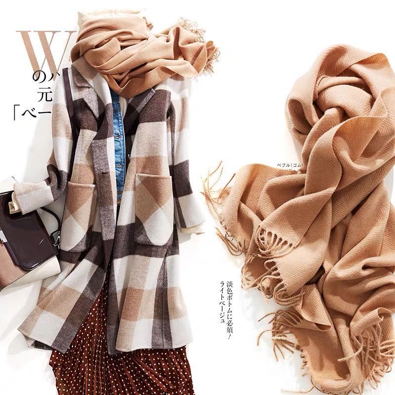 New scarves, women's bestsellers, shawls, autumn and winter discount promotion season, versatile and casual coats, 313