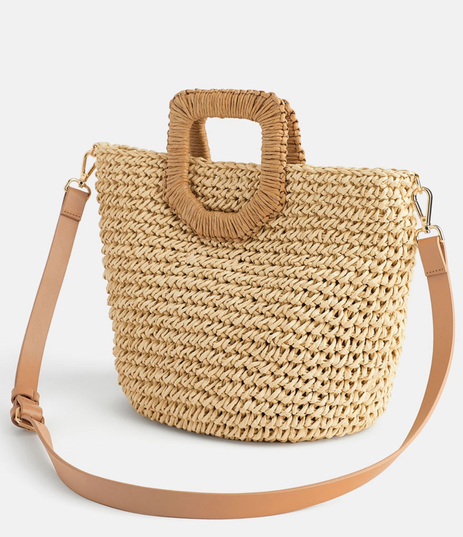 2021新款草编包斜跨手提海边度假包单价大容量休闲包包日韩潮女包详情图2