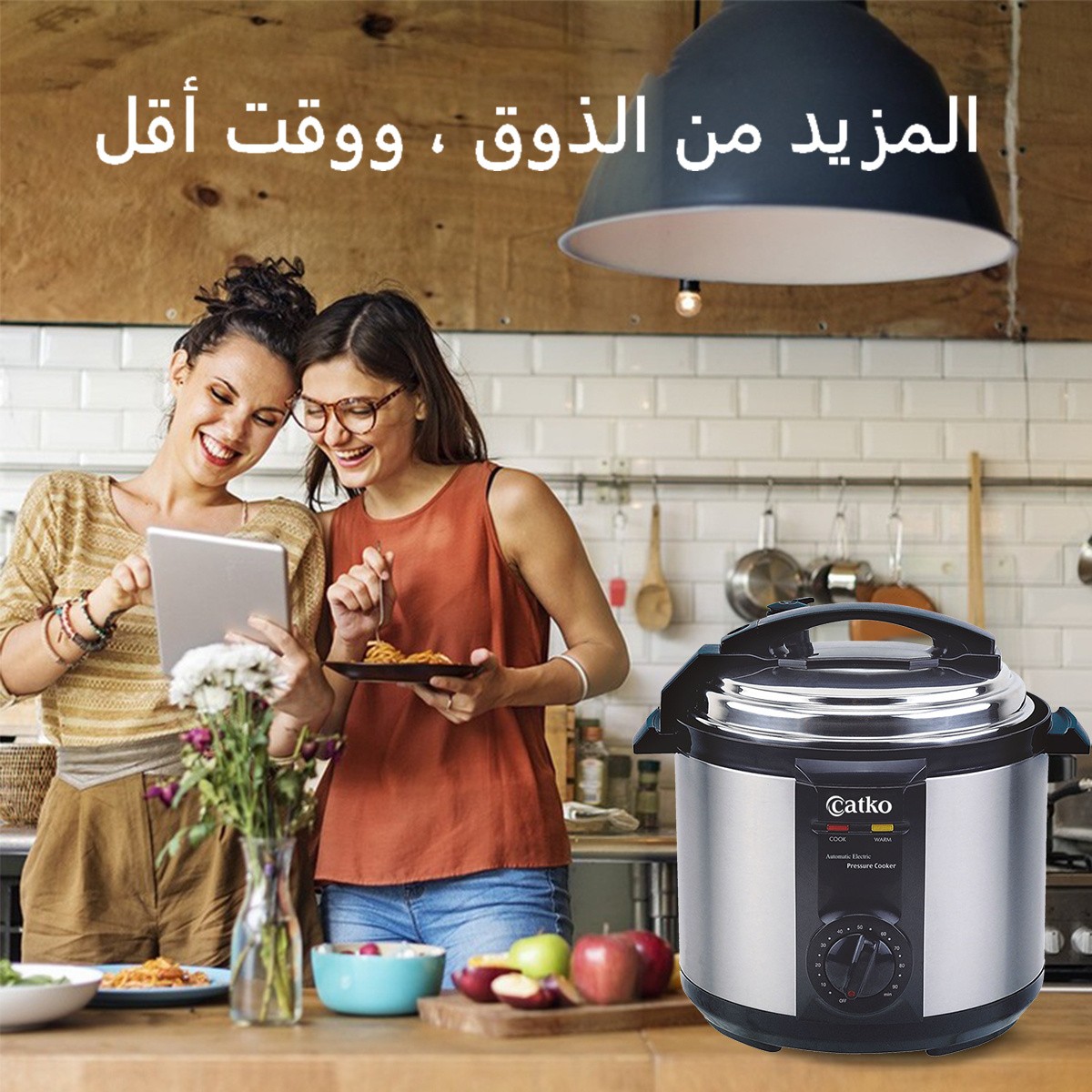 Special offer on electronic 6L large-capacity stainless steel electric pressure cooker, rice cooker and soup maker with free shipping, 2500W detail image 6