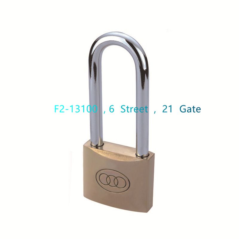 TRI-CIRCLE PADLOCKS  TT L262  三环长梁铜挂锁