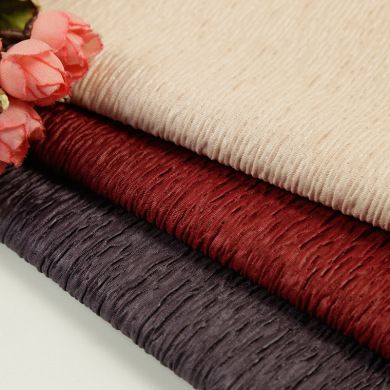 Jacquard tripe fabric, creased fabric, chair cover, casual sportswear, women's clothing, bubble fabric Item Picture