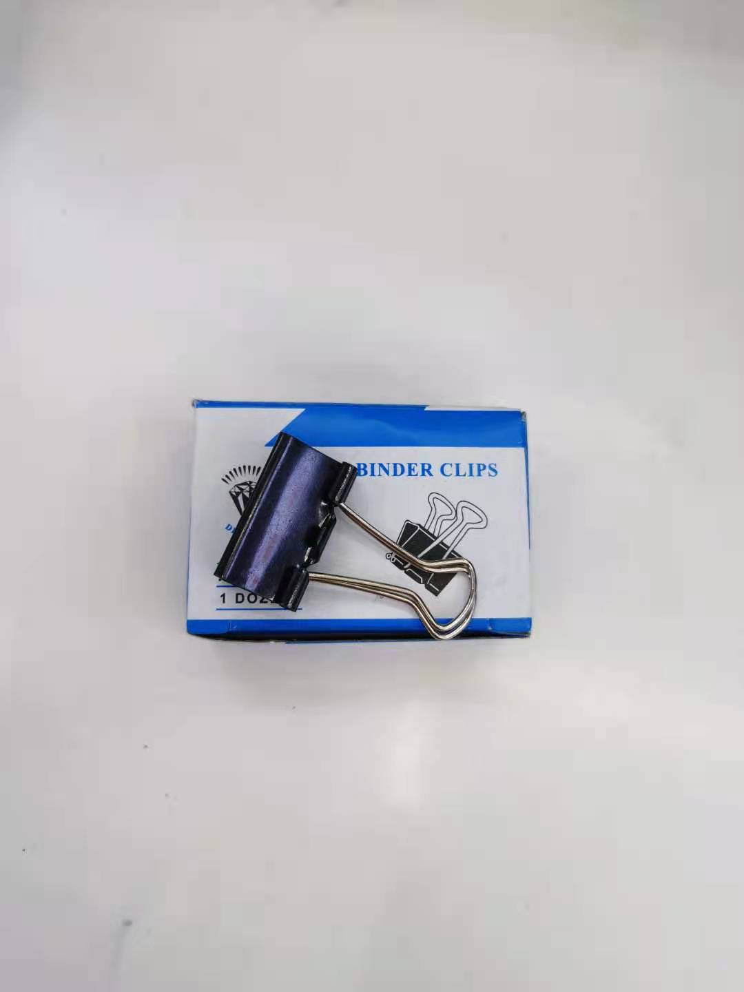 51MM boxed swallowtail clip, metal hollowed-out long tail clip, mixed folder, organizing clip, book clip, swallowtail clip Specification image