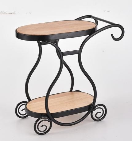 High-gloss black multi-functional storage rack detail image 1
