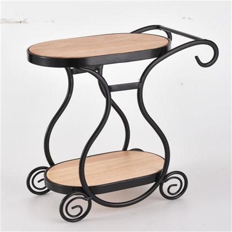 High-gloss black multi-functional storage rack