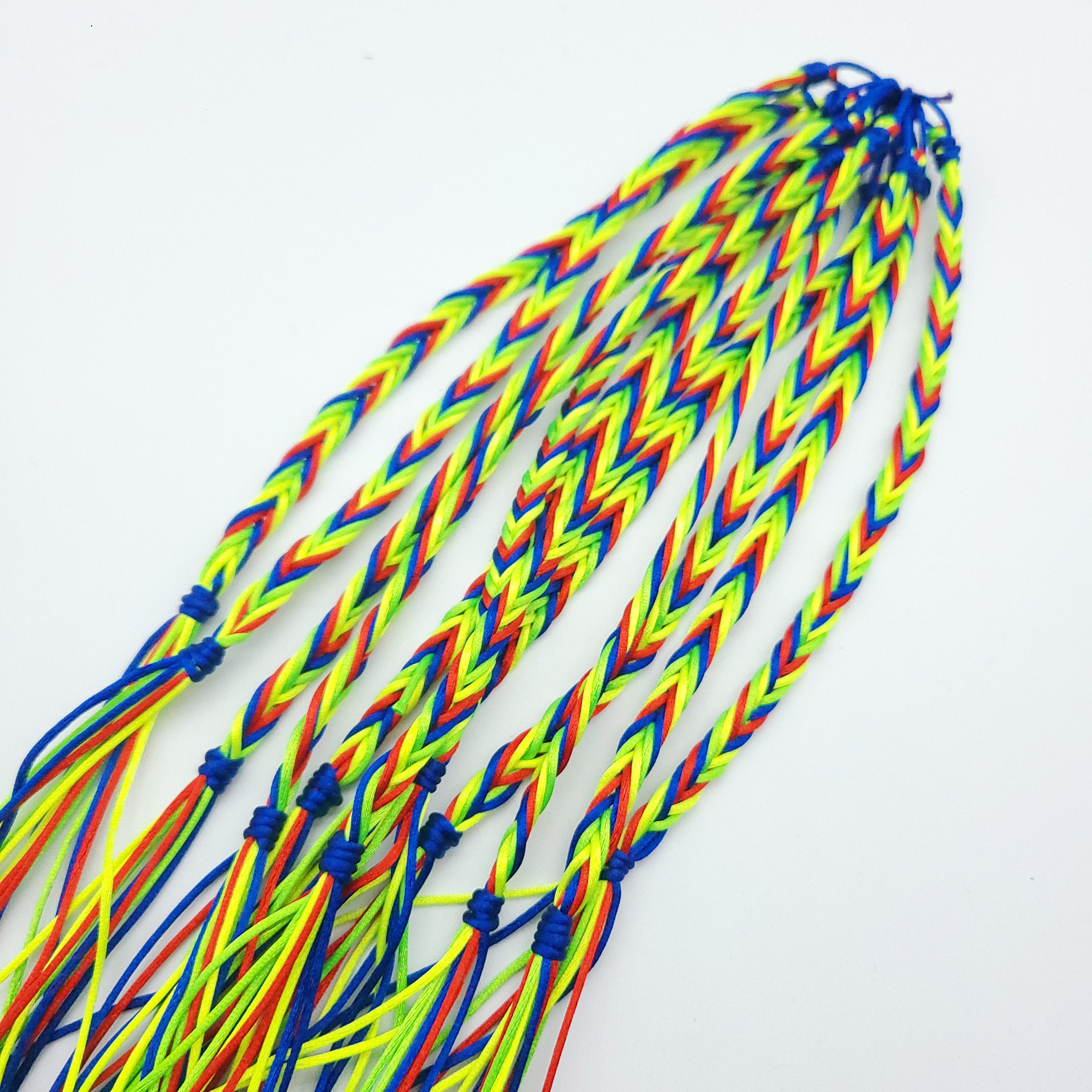 手链新款时尚潮流跨境电商流行幸运绳晶诺手工—445