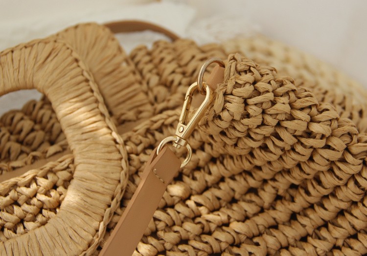 2021新款草编包斜跨手提海边度假包单价大容量休闲包包日韩潮女包详情图17