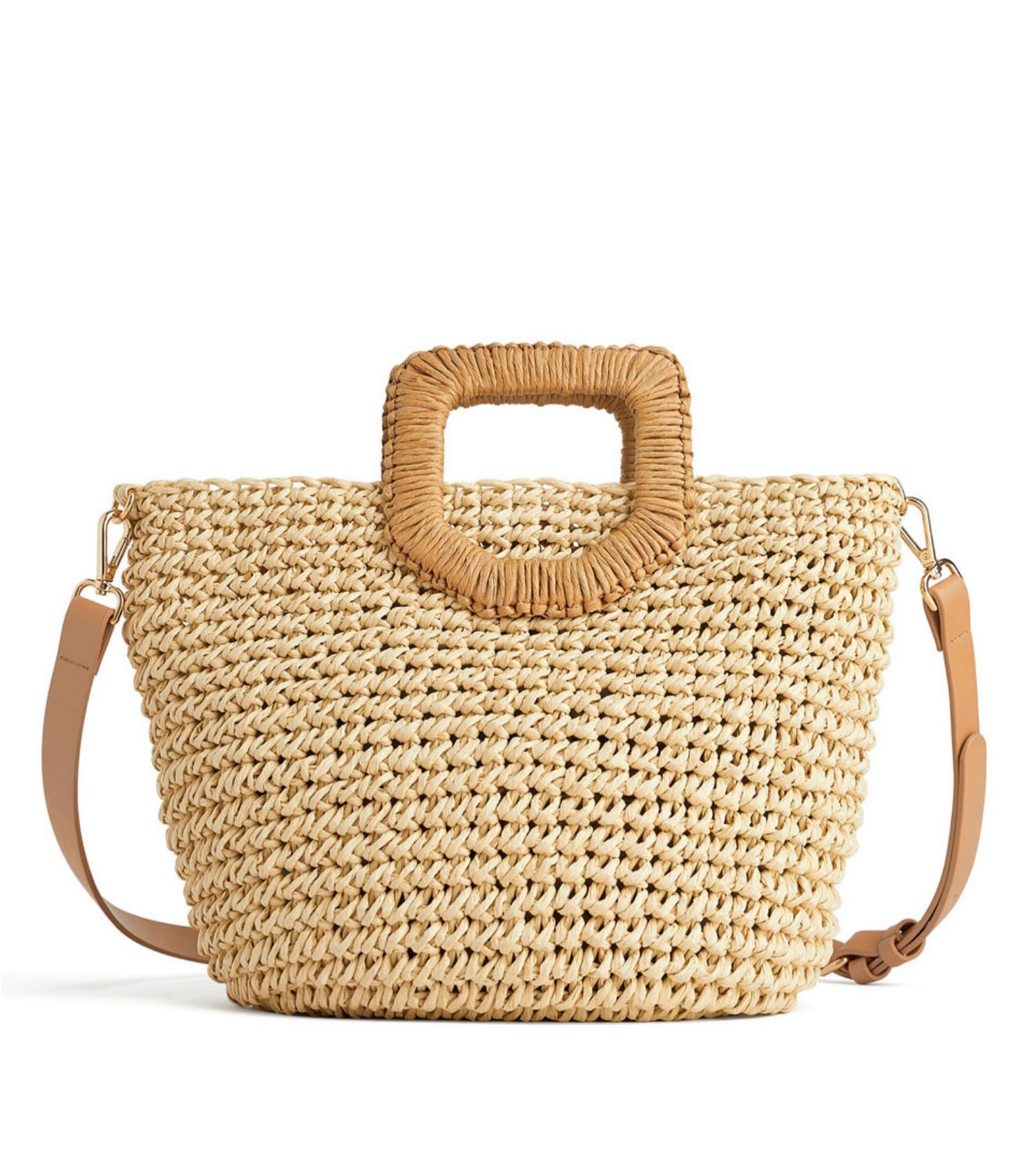 2021新款草编包斜跨手提海边度假包单价大容量休闲包包日韩潮女包详情图6