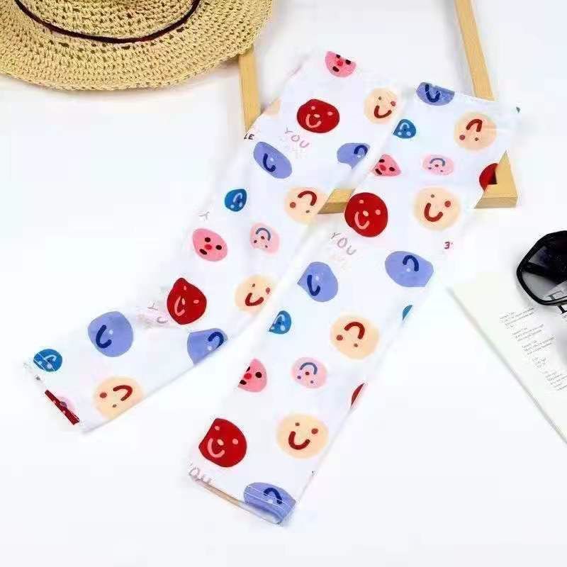 Ice Sleeve Ice Silk Sunscreen Women's Summer Men's Sleeve Uv Ice Silk Arm Protector Arm Sleeve Thin Gloves Driving 25