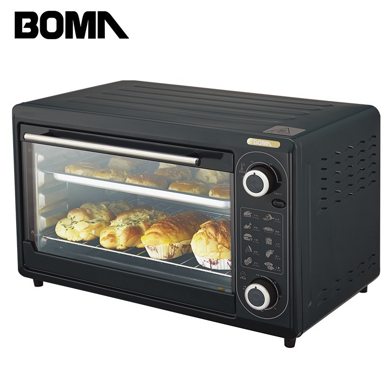 博马品牌48L大容量电烤箱烤面包机蛋糕机烤肉机烤鸡大功率2000W详情1
