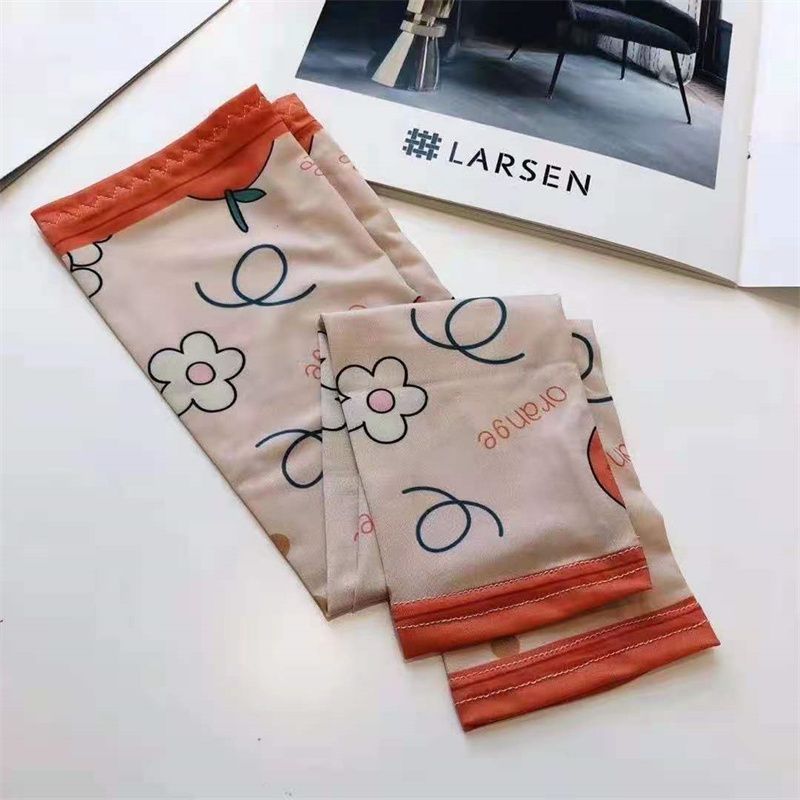 Ice Sleeve Ice Silk Sunscreen Women's Summer Men's Sleeve Uv Ice Silk Arm Protector Arm Sleeve Thin Gloves Driving 32