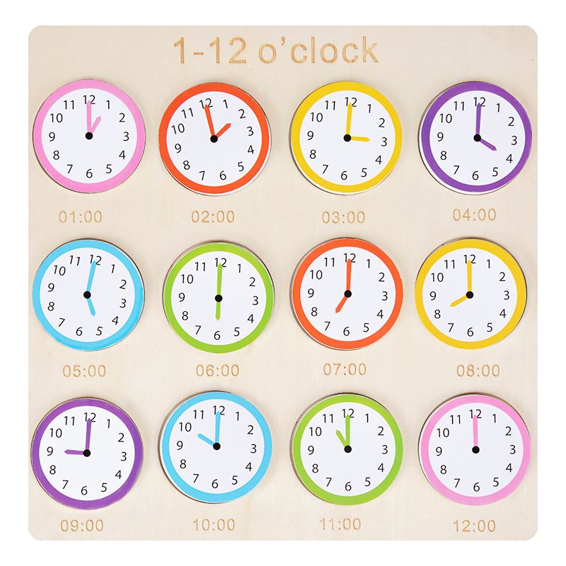 The wooden toy intelligence clock matching game is highly entertaining and comes in a variety of styles. It helps cultivate logical thinking ability and is a parent-child game that exercises hand-eye coordination. Early education and enlightenment toys accompany your growth Item Picture