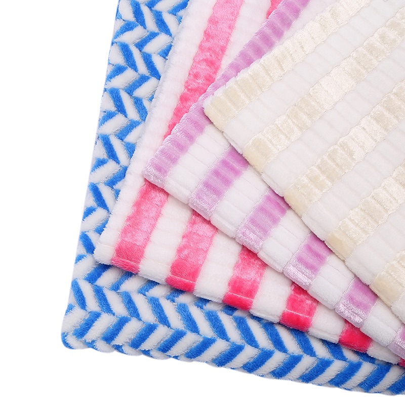 Factory direct sales of flannel jacquard 1