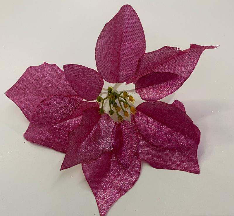 Christmas flower, white fruit, forked fruit artificial plant 11 Specification image