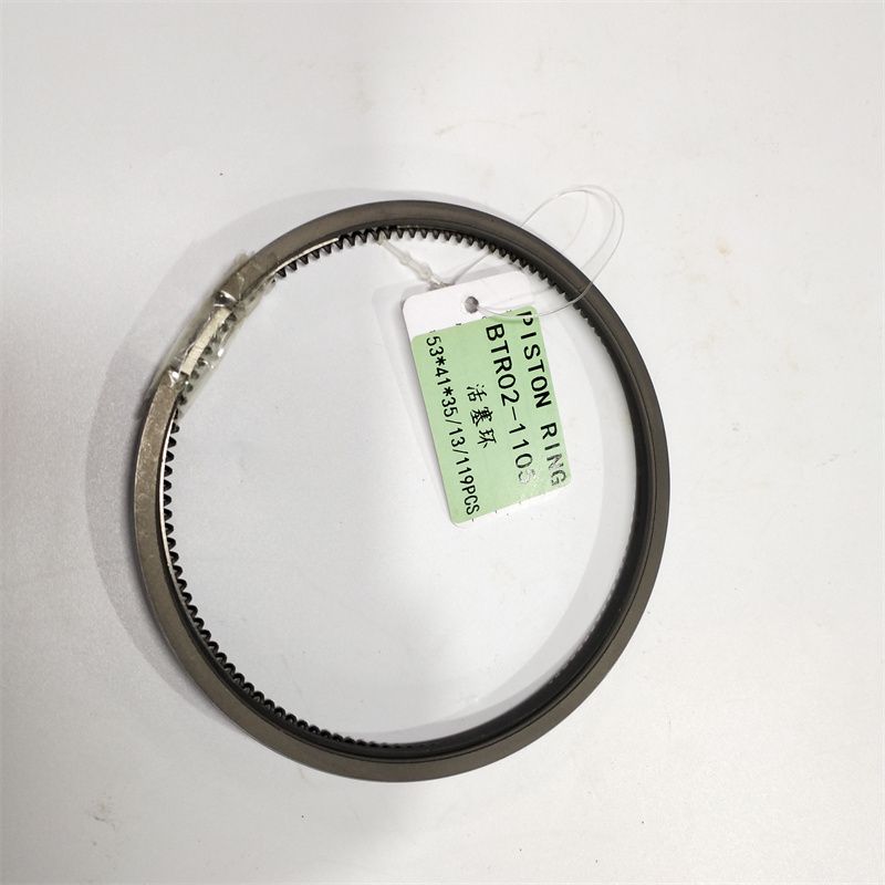 Piston Ring No. 2 Is Suitable For Light Trucks Such As Isuzu Jianghuai Specification drawing