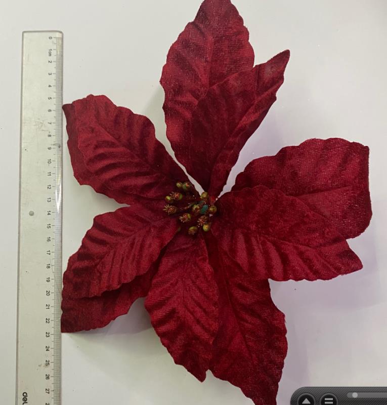 Christmas flower, white fruit, forked fruit artificial plant 99 details Picture