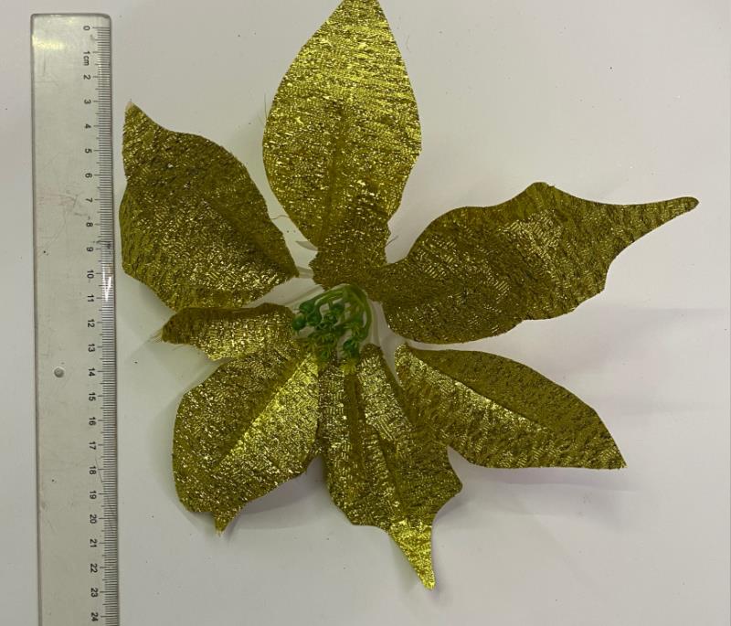 Christmas flower, white fruit, forked fruit artificial plant 5 details Picture