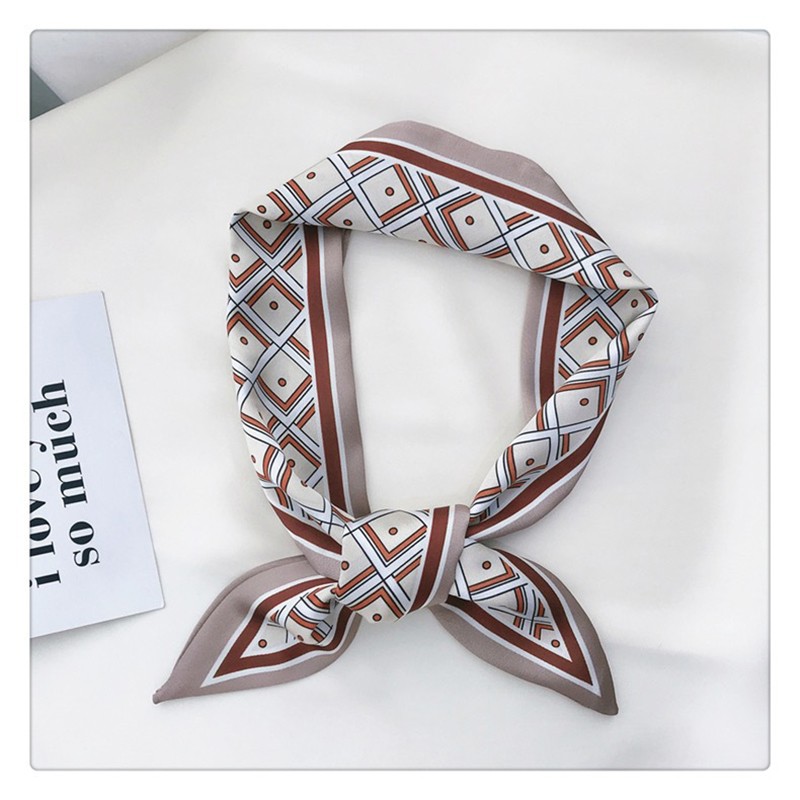 Jane Eyre Silk Scarf Wholesale, pointed-corner autumn and winter ribbon long scarf, women's narrow narrow Korean multi-functional versatile decorative small neckerchief and hair band detail image 8