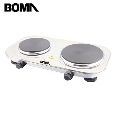 Boma electrodomesticos estufas eléctricas de doble disco con temperatura ajustable estufas eléctricas de alta potencia 1000w+1500W